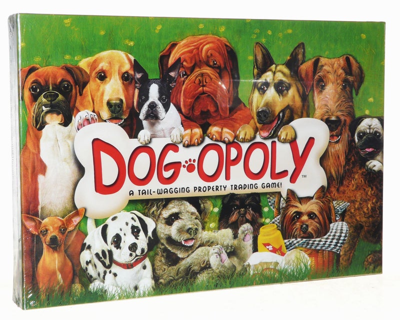 Late for The Sky Dog-Opoly Board Game for Families & Dog Lovers, Ages 8+, 2-6 Players, Classic or One-Hour Play, Fun Party Gift with Breed Facts - Image 1